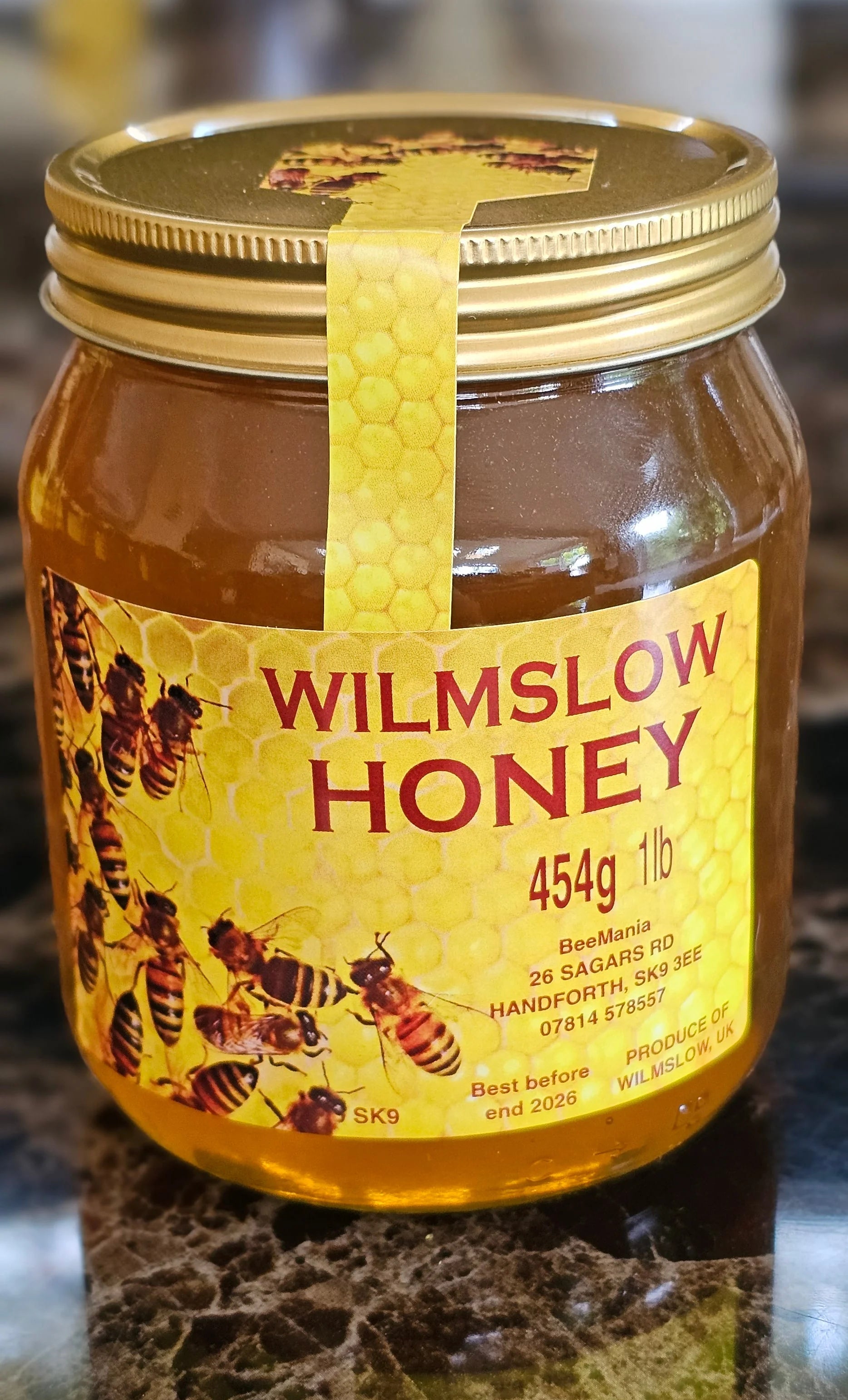 Wilmslow Honey Large 454g – Natural Hayfever Remedy