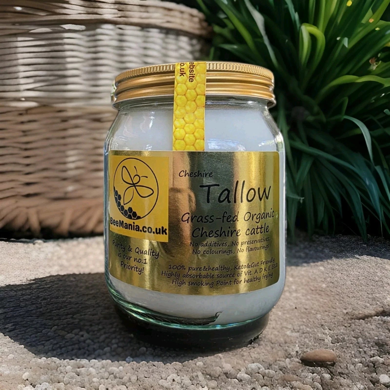 Grass-fed Beef Tallow